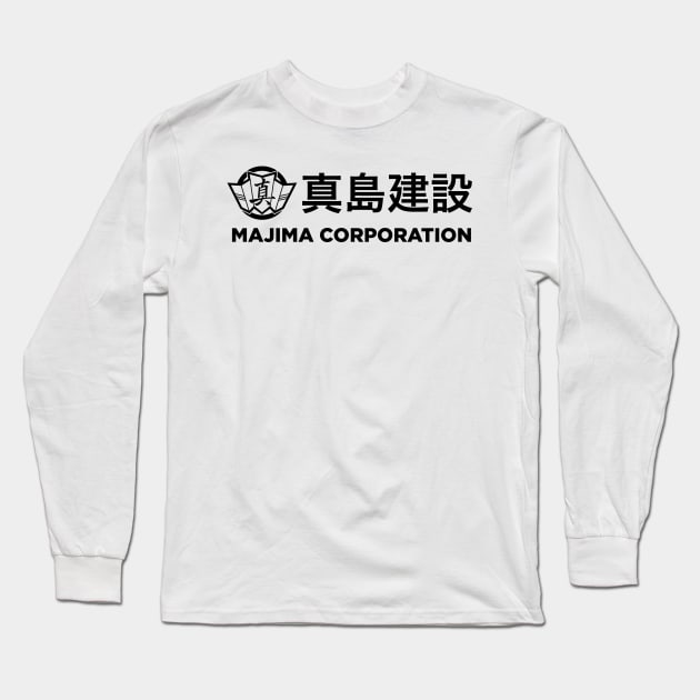 Majima Corporation v2 Long Sleeve T-Shirt by Haunted House Tattoo